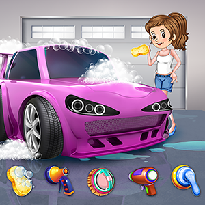 Girls Car Wash Salon For Kids