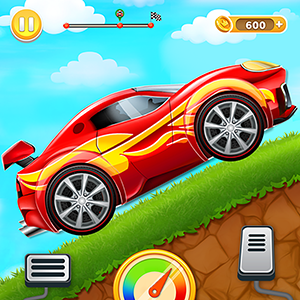 Kids Car Hill Racing Games For Boys