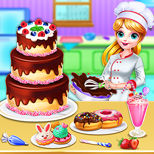 Sweet Bakery Chef Mania Baking Games For Girls